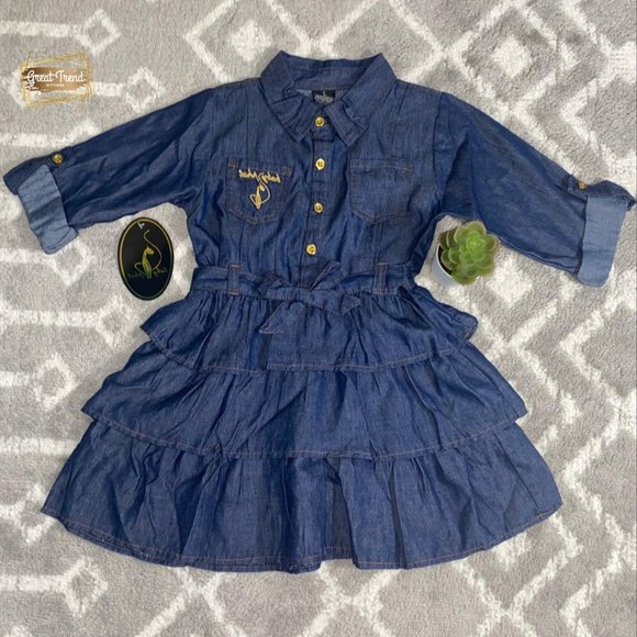 Baby Phat Other - NWT Baby Phat Little Girl Jean Dress